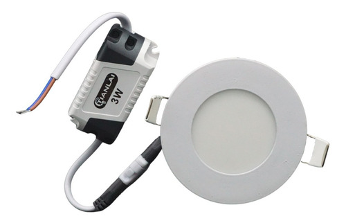 Lampara De Empotrar Led 3w , Plafon Luz Blanca 6500. Oferta