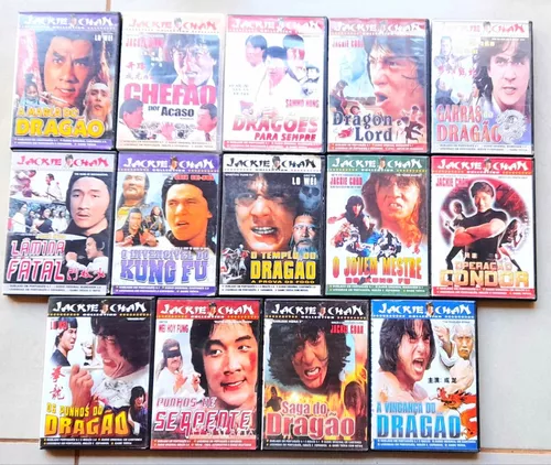 Dvd Colecao Jackie Chan - Melhores Filmes - Original