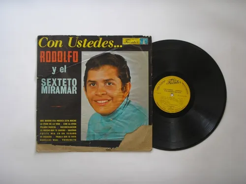 Lp Vinilo Rodolfo Sexteto Miramar Con Ustedes Colombia 1960 (Usado)