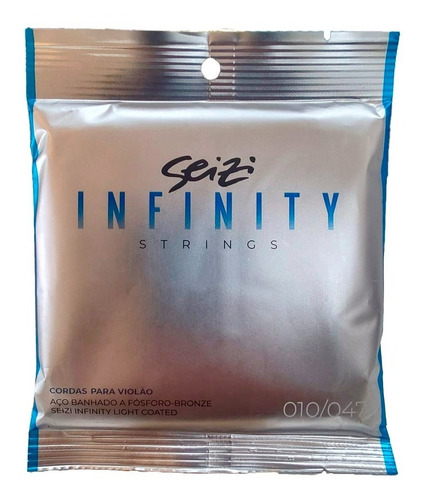 Cordas Para Violão Seizi Infinity Light Coated 010 (010.047)
