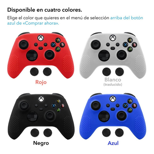 Funda Control Xbox Series X / S Goma Protector Silicon Grips