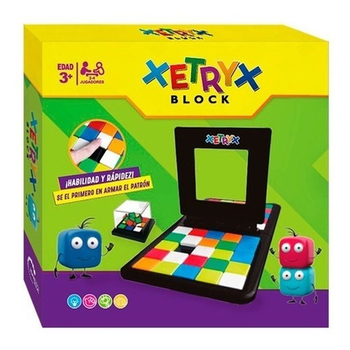 Imagen 1 de 4 de Juego De Ingenio Xetryx Game Magic Block Ik0018