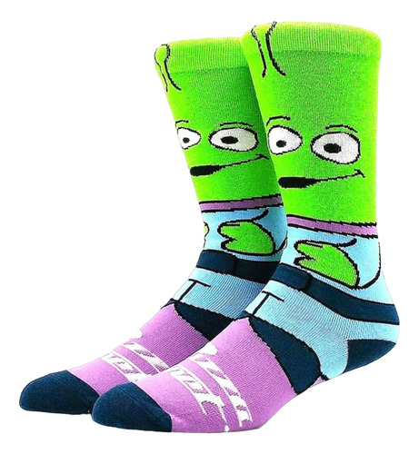 Medias Mr Socks Mr 197 Green Aliens Toy Story