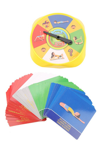 Juego Interactivo De Posturas De Yoga, Tarjetas Para Niños P