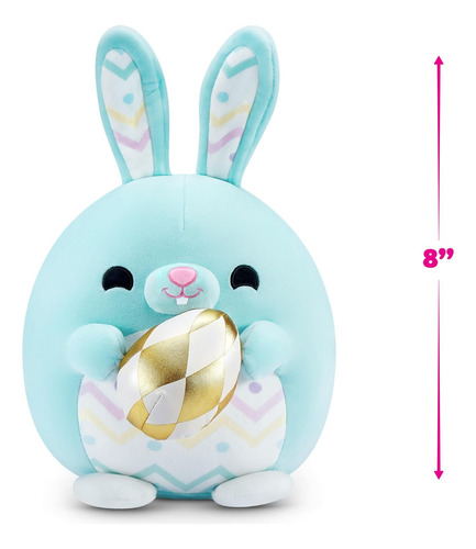 Edición De Pascua De Felpa Snackles De 8 Pulgadas De Zuru, C
