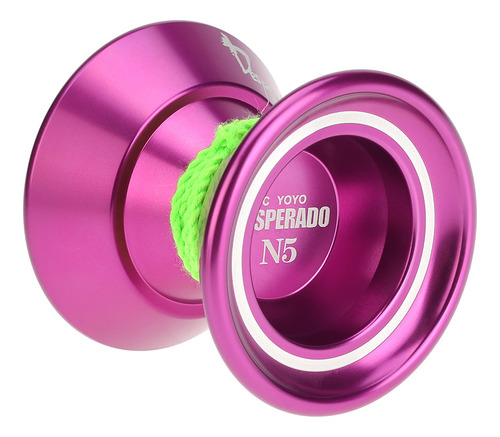 Cuerda De Metal Yoyo Kk Para Niños, Color Morado Con Cojinet