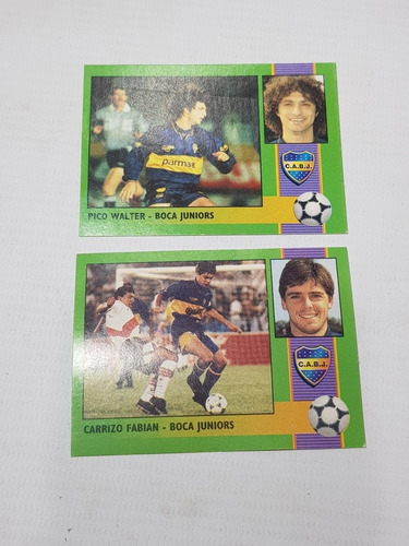 Imagen 7 de 8 de Figuritas Boca Juniors 1996 Cromy Fútbol Argentina Mag 57402