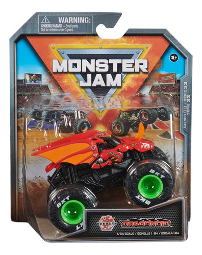 Monster Jam Vehículo 1.64 Bakugan Dragonoid Original - M653