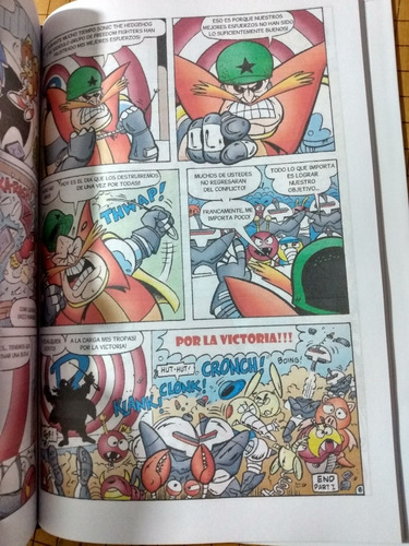 Imagen 4 de 5 de Cómic Sonic Tomo 2 Incluye Los Comics De 11 Al 20 En Español
