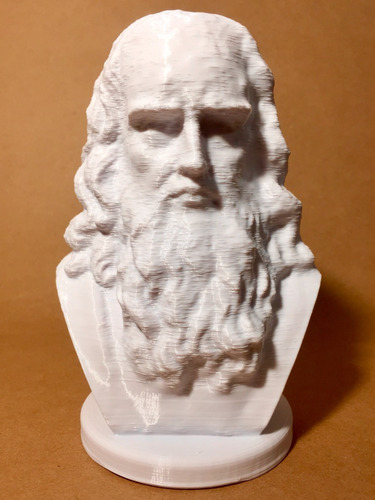 Busto Leonardo Da Vinci - Colección Genius