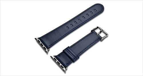 Correa De Cuero Genuino Para Apple Watch 42/44mm