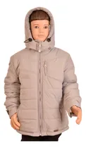 Comprar Campera Niños Impermeable Con Polar Y Guata Abrigo Capucha 