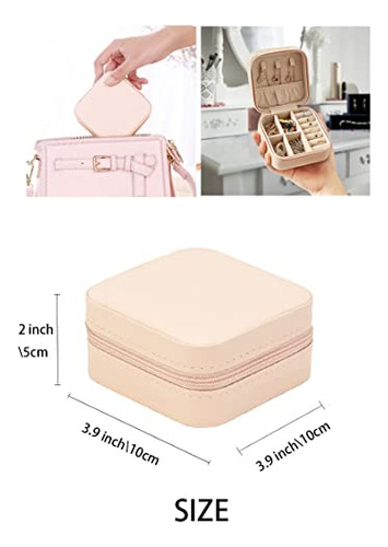 Estuche De Viaje Zprow Para Joyas, Cajas De Viaje De Joyería