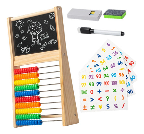 Tablero De Dibujo De Ábaco Para Niños, Material Didáctico