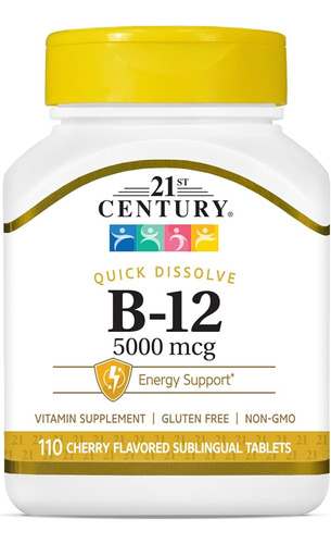 Vitamina B12 5000mcg Sublingual - Unidad a $800