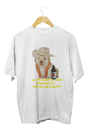 Playera Meme Perritos Profesionales Caguamero Unisex