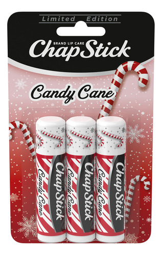 Chapstick Candy Cane Peppermint, Tubo De Blsamo Labial, Hidr