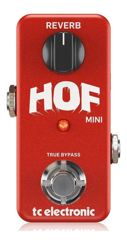 Pedal Tc Electronic Hall Of Fame Mini Reverb Ultracompacto
