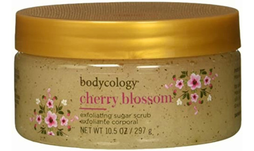 Bodycology Cherry Blossom Exfoliating Sugar Scrub 10.5 Oz. /