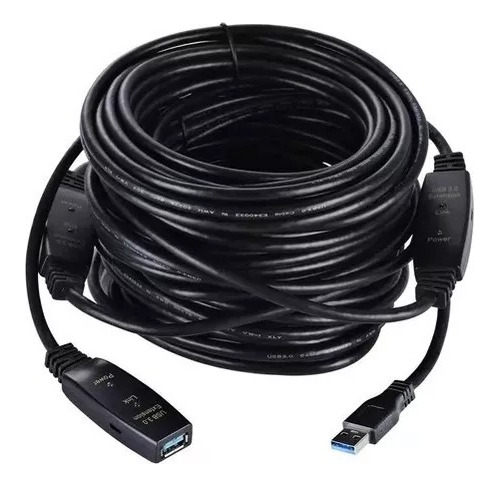 Cable Extension Usb Activa De 10 Metros Version 3.0 / 5 Gbs 