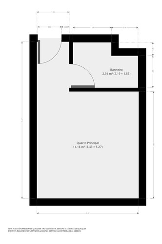 Imagem 12 de 12 de Aluguel De Flat Com 22m² E 1 Quarto - 10893