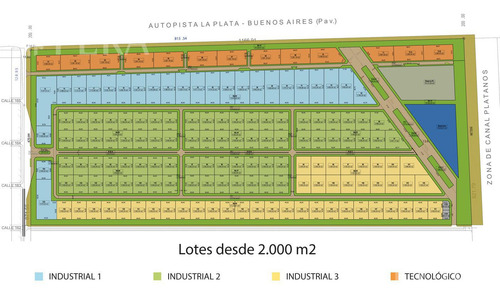 Venta De Terreno Industrial En Parque Tecnologico E Industrial Intepark En Berazategui