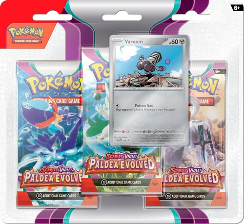 Set De Cartas Pokemon Scarlet & Violet Evolucion Paldea Esp