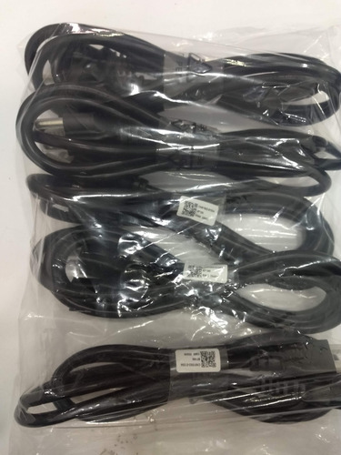 Imagen 3 de 3 de Paquete De 5 Cables De Corriente Para Pc De 1.80 Cm