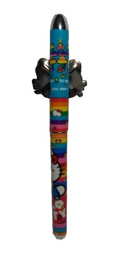Pluma C/placa Hello Kitty (juego De 3 Pzas)