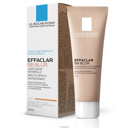 Imagem 4 de 6 de Uniformizador Effaclar Bb Blur Cor Clara 20ml La Roche-posay