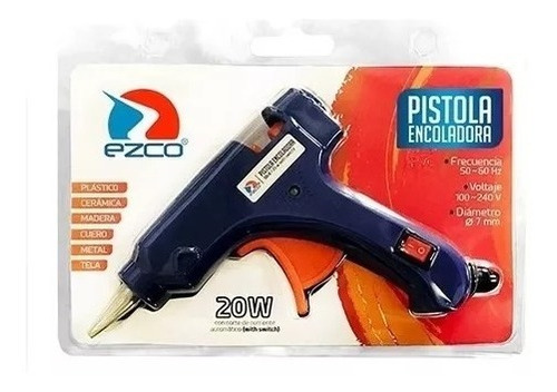 Pistola De Silicona Chica Sd-e 20w 7mm Ezco