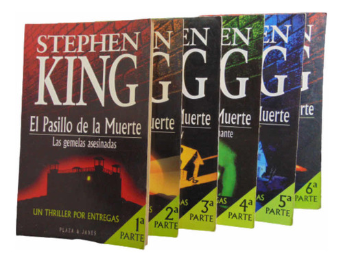 El Pasillo De La Muerte / Stephen King / 6 Tomos / Usado