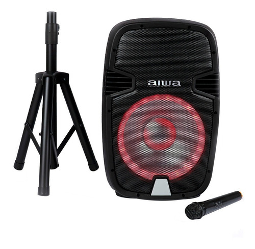 Bocina 15  Aiwa Awsp15twnb Fm Mic Tripie Bluetooth 100w