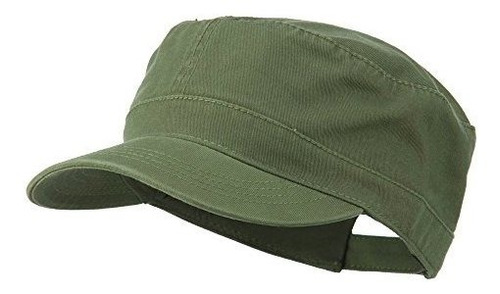 Gorra Militar Ajustable Lavada A La Piedra