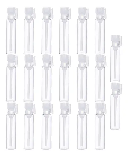 Botella De Muestra Transparente De 2 Ml, 100 Unidades, Con P