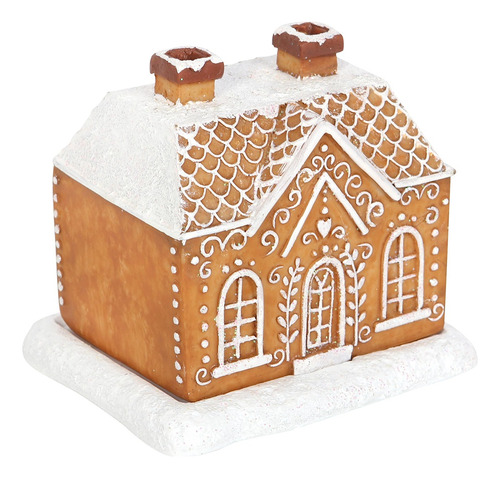 Quemador De Incienso Gingerbread House, Incienso De Resina P