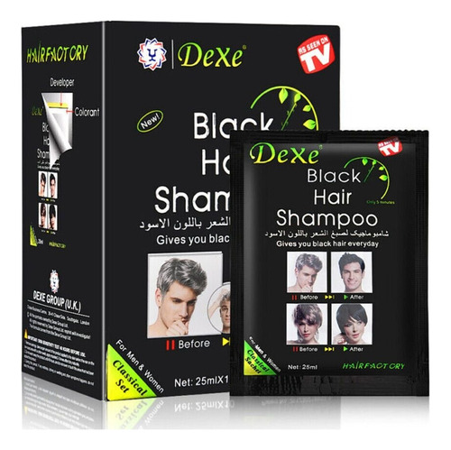 Shampoo Dexe Para Canas En 5 Minutos. Caja De 10 Unidades