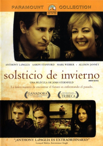 Solsticio De Invierno ( Anthony Lapaglia ) Dvd Original