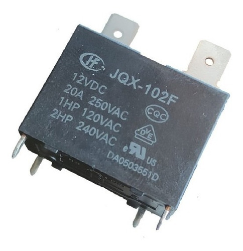 Paq. 5 Relay Para Minisplit Aire Modelo Jqx-102f De 20 Amp