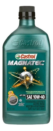 Aceite/lubricante Castrol Semisintetico Magnatec 10w40 946ml