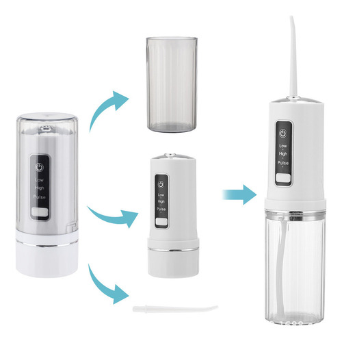 Irrigador Bucal, Limpieza Dental Portátil, Hilo Dental