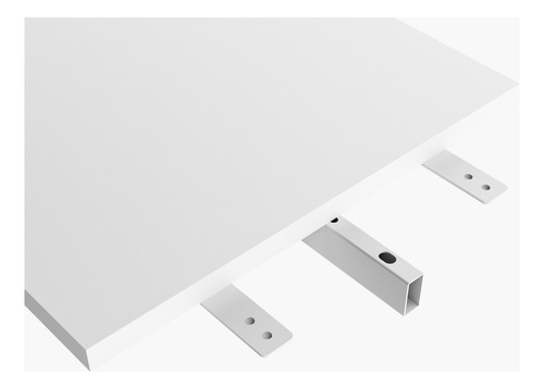 Lateral Para Escritorio Space 50x90 Blanco