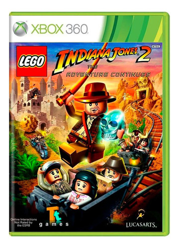 Lego Indiana Jones 2: The Adventure Continues Xbox 360 (Recondicionado)