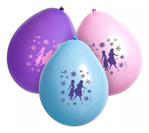 Globi® Globos Látex  Diseño Frosen Surtidos Infantiles 