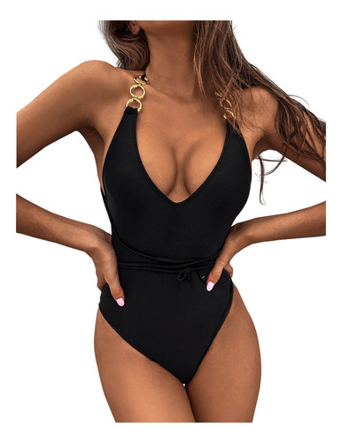 Traje De Baño Sexy De Una Sola Pieza For Mujer, Traje De Ba