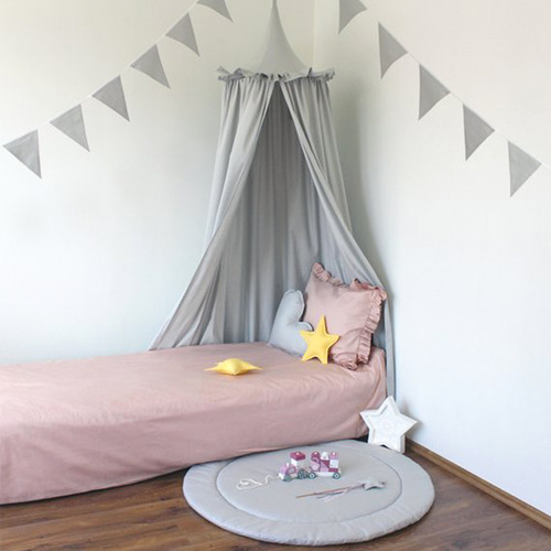 Carpa Con Dosel Princess Bed: Decoración Con Volantes Y Play