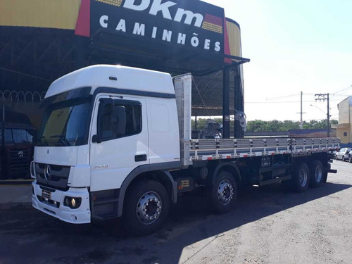 Atego 2430 Ano 2014 Bitruck 8x2 Automatico Completo