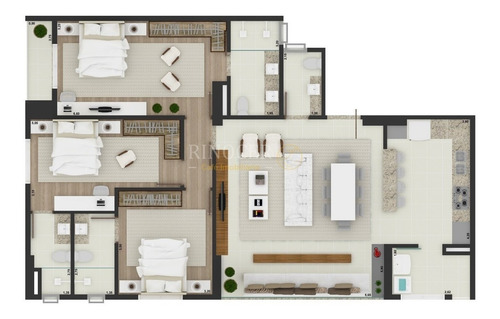 Imagem 13 de 13 de Apartamento Padrão Em Franca - Sp - Ap0594_rncr