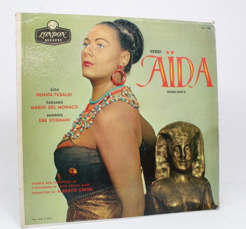 Lp Verdi Opera Lo Mejor De Aida Disco Importado Ca3