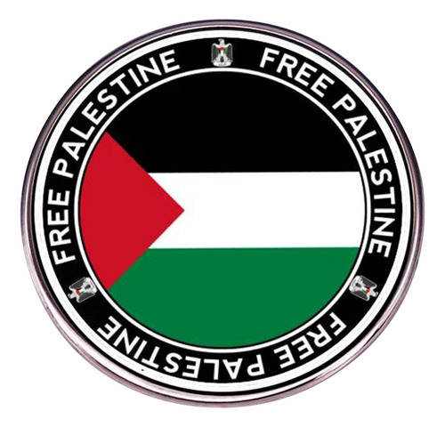 Broche Palestine Gratuito Para Insignias De Aleación De Meta